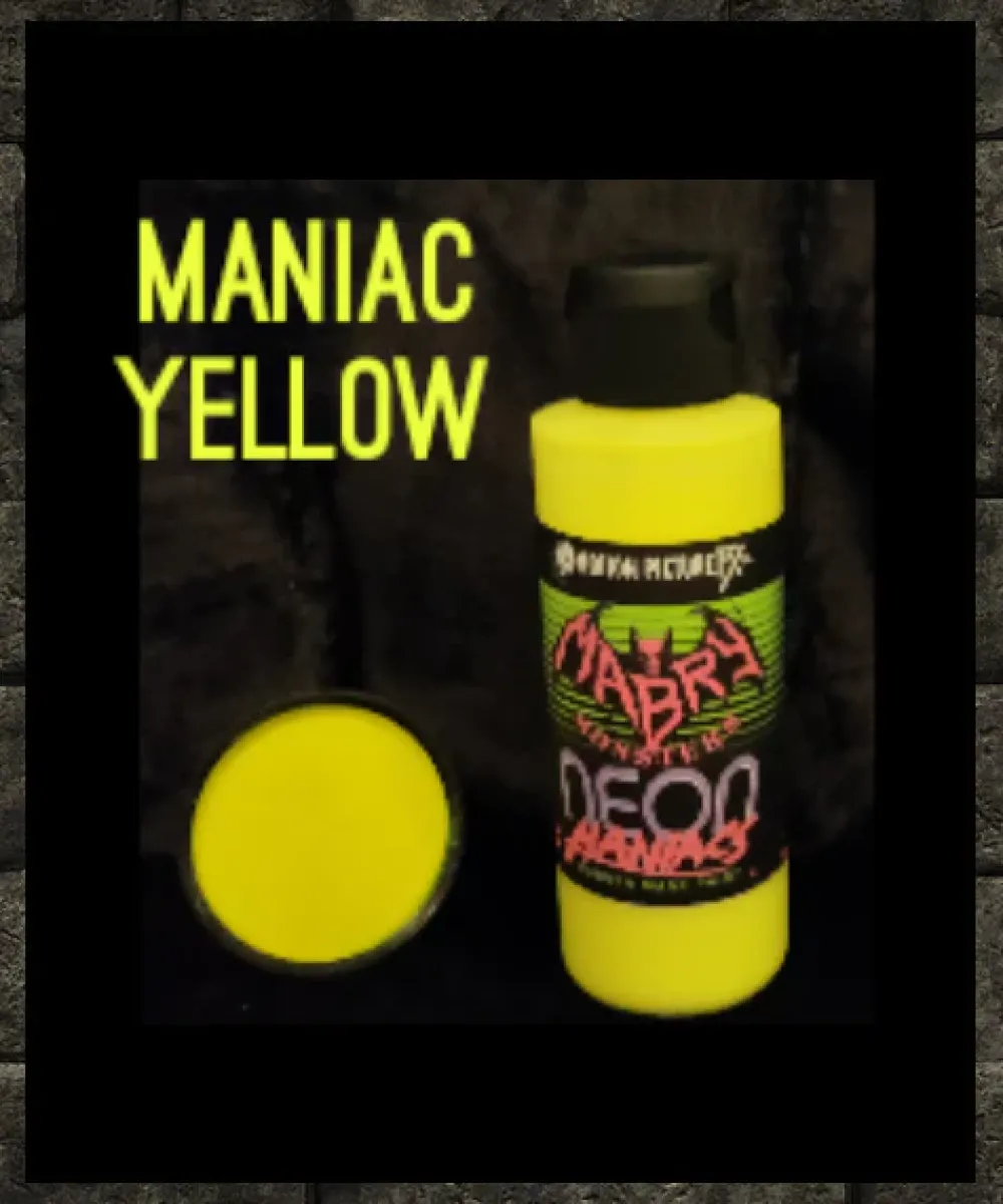 Motion Picture FX Mask Paint*Neon Maniacs Rubber Mask Paint - 2 Oz.