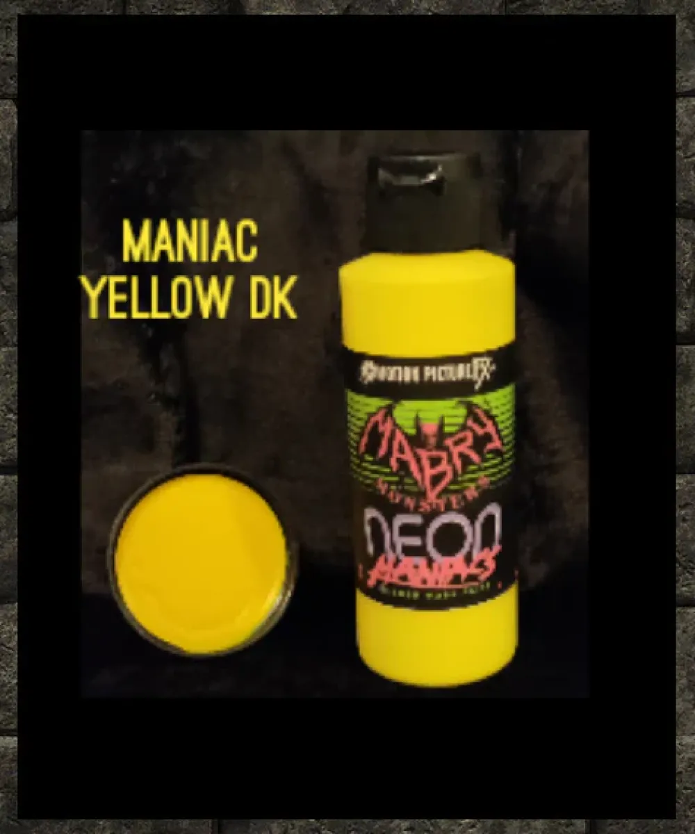 Motion Picture FX Mask Paint*Neon Maniacs Rubber Mask Paint - 2 Oz.
