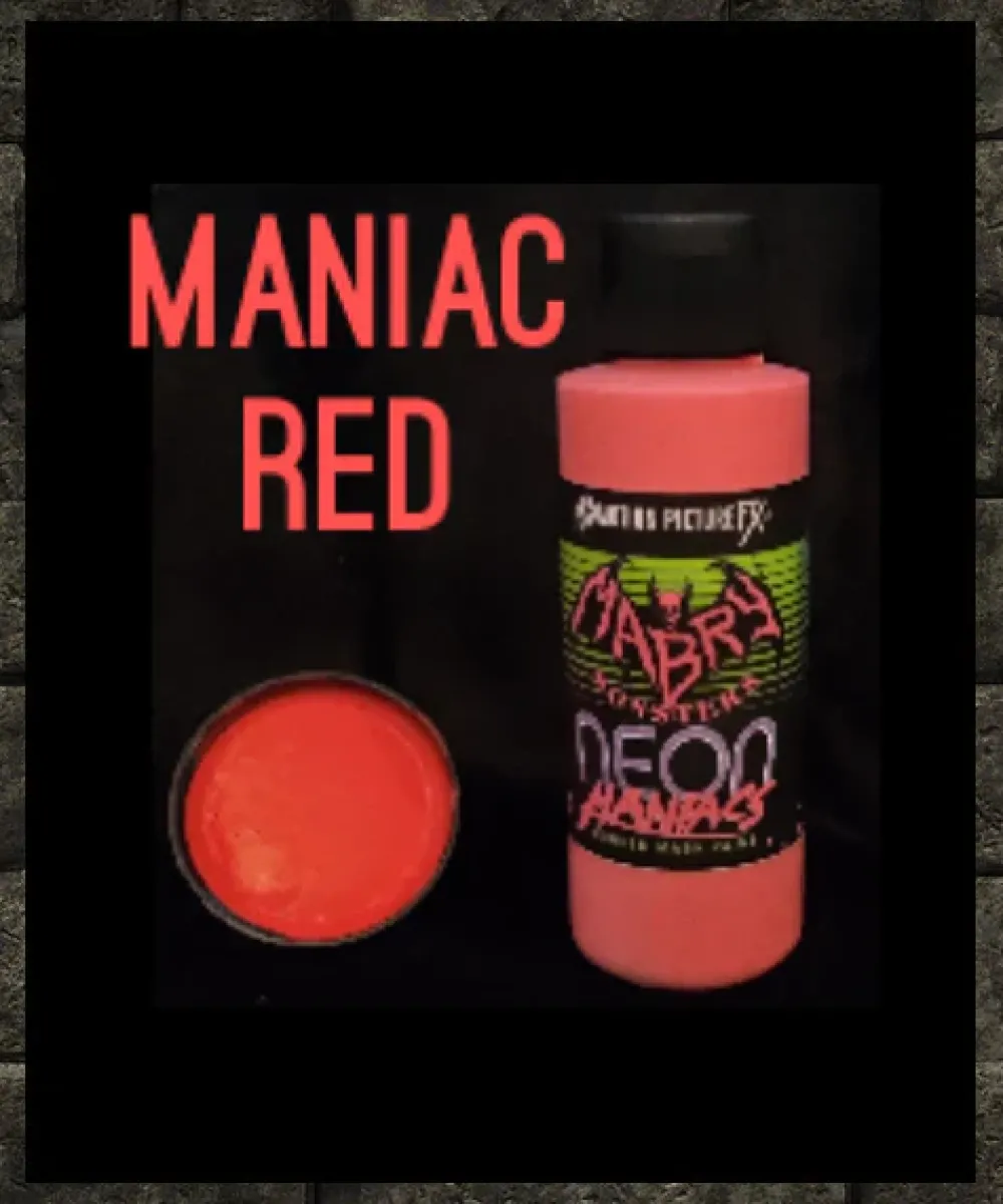 Motion Picture FX Mask Paint*Neon Maniacs Rubber Mask Paint - 2 Oz.