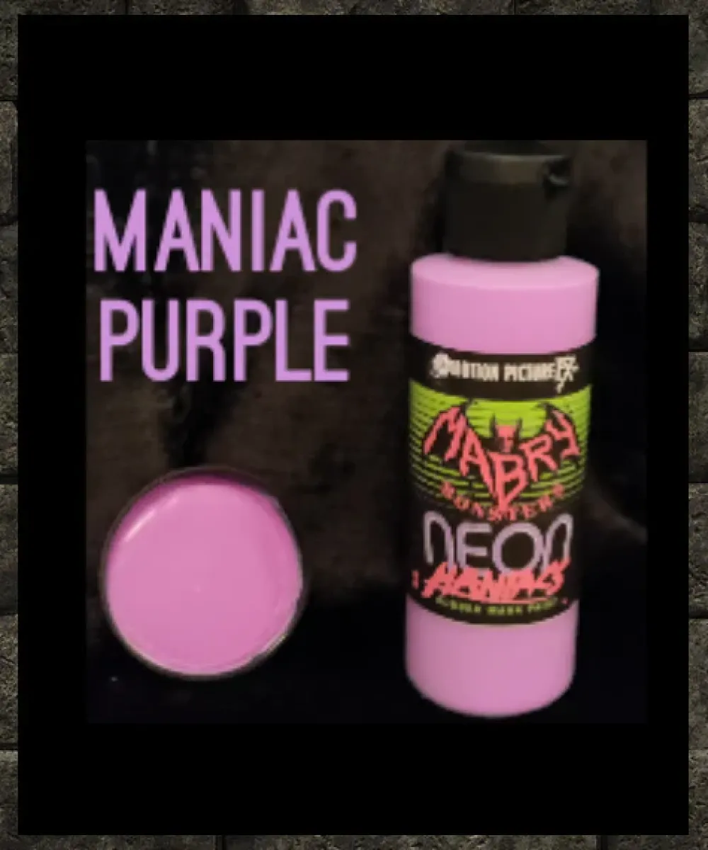Motion Picture FX Mask Paint*Neon Maniacs Rubber Mask Paint - 2 Oz.