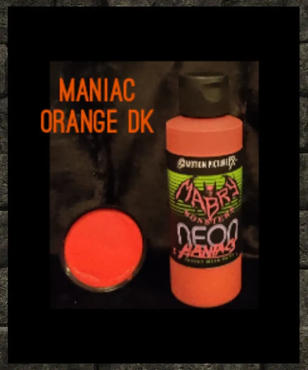 Motion Picture FX Mask Paint*Neon Maniacs Rubber Mask Paint - 2 Oz.
