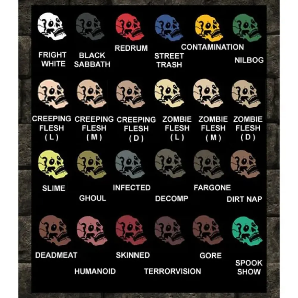 Motion Picture FX Mask Paint*Night Shades Rubber Mask Paint - 4 Oz.