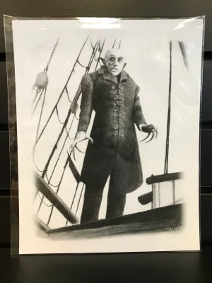 Pale Horse Art Studio Artwork*Nosferatu 8 X 10 Art Print