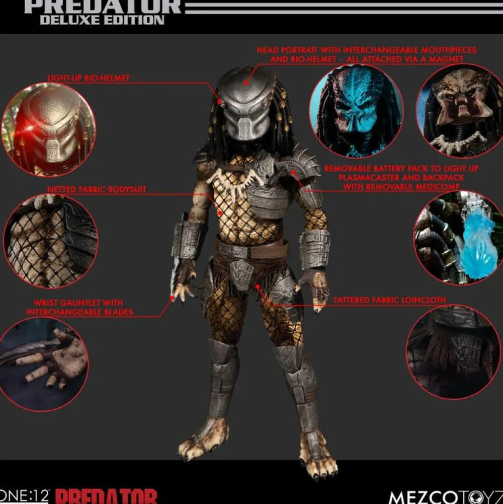 Mezco One:12 Figures*One:12 Collective Predator - Deluxe Edition
