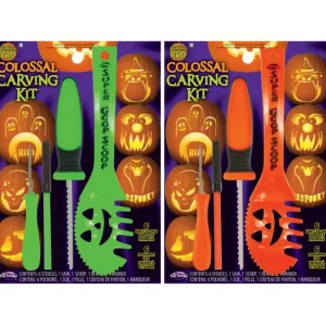 Fun World Halloween Decorations*10-Piece Colossal Carving Kit