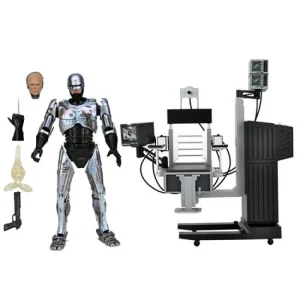 NECA Ultimates*Robocop Ultimate Battle-Damaged Robocop With Chair 7-Inch Scale Action Figure