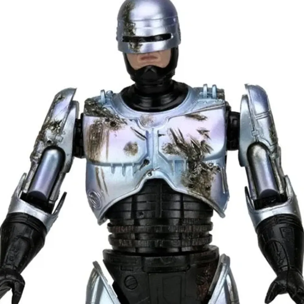 NECA Ultimates*Robocop Ultimate Battle-Damaged Robocop With Chair 7-Inch Scale Action Figure