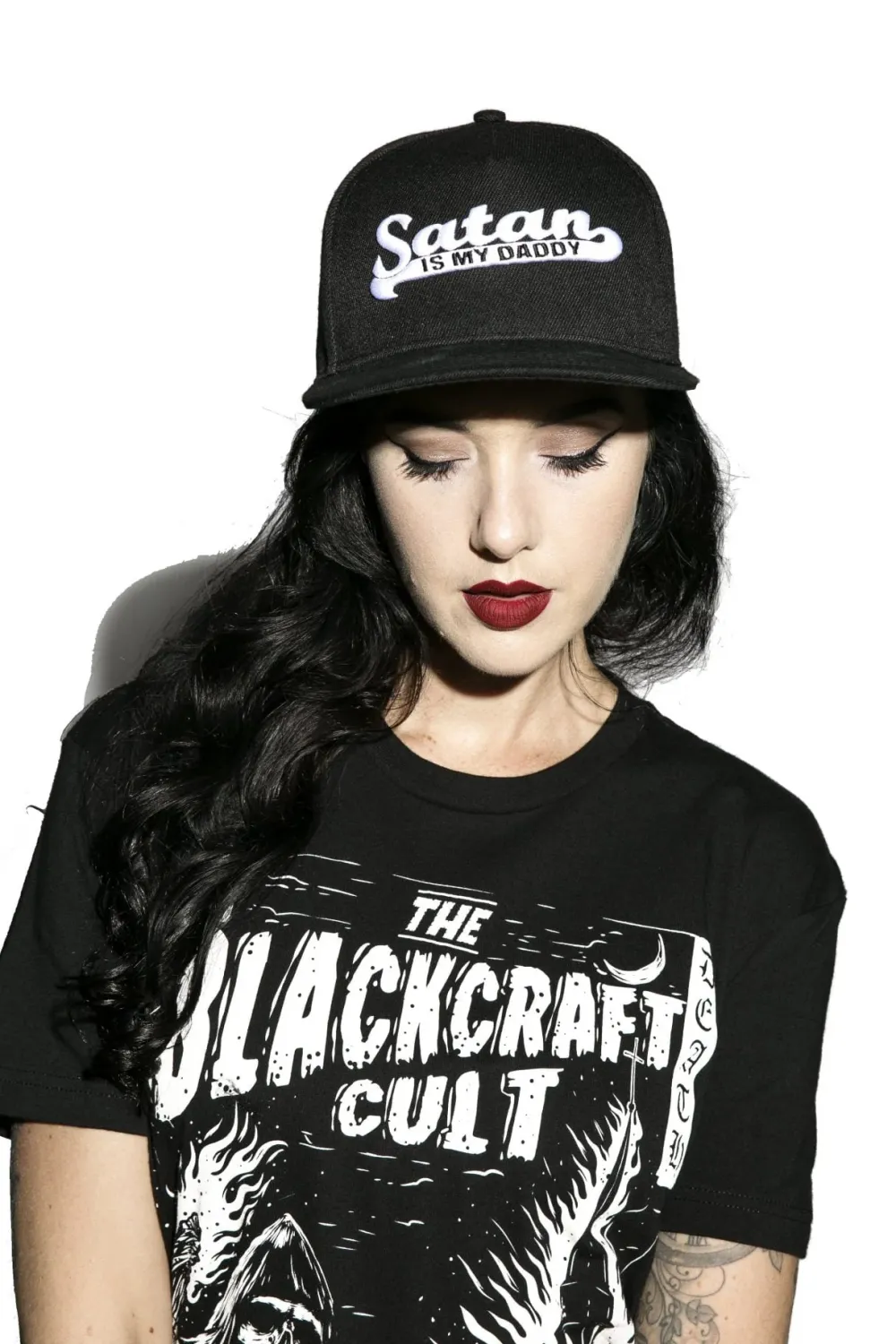 Blackcraft Cult Headwear*Satan Is My Daddy - Snapback Hat