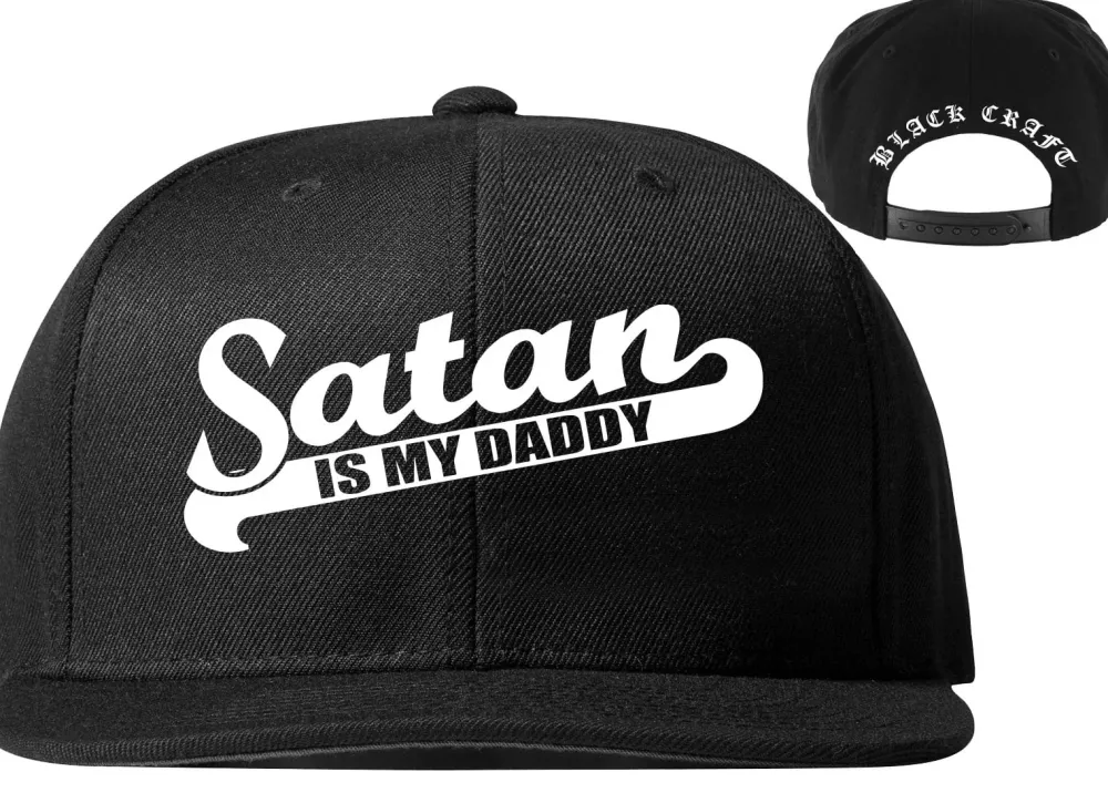 Blackcraft Cult Headwear*Satan Is My Daddy - Snapback Hat