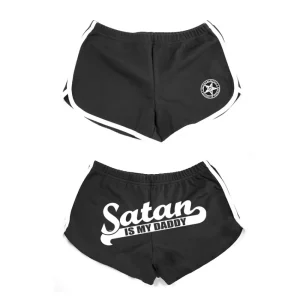 Blackcraft Cult Shorts*Satan Is My Daddy Shorts