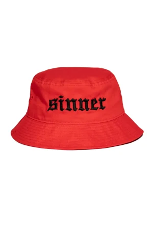Blackcraft Cult Headwear*Sinner - Red Bucket Hat