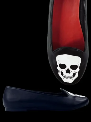 Strangecvlt Shoes*Skull Flat