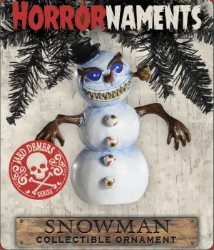 Horrornaments Ornaments*Snowman: Jaed Demers Series Horrornament