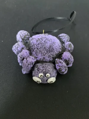 Pumpkin Pulp Ornaments*Spider Trick-A-Tree Ornament