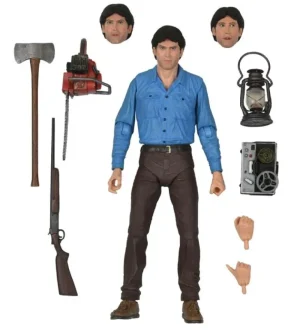 Neca Action Figures*The Evil Dead 40Th Anniversary Ultimate Ash Williams Figure