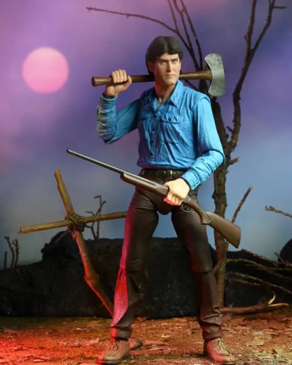 Neca Ultimates*The Evil Dead 40Th Anniversary Ultimate Ash Williams Figure