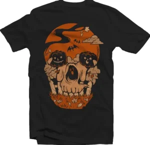 Halloween Shirt Company Unisex Shirts*The Halloween Skull Shirt