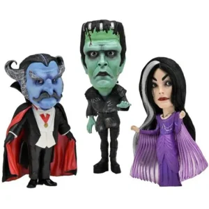 NECA Vinyl Figures*The Munsters Action Figure - Little Big Head Figures 3-Pack