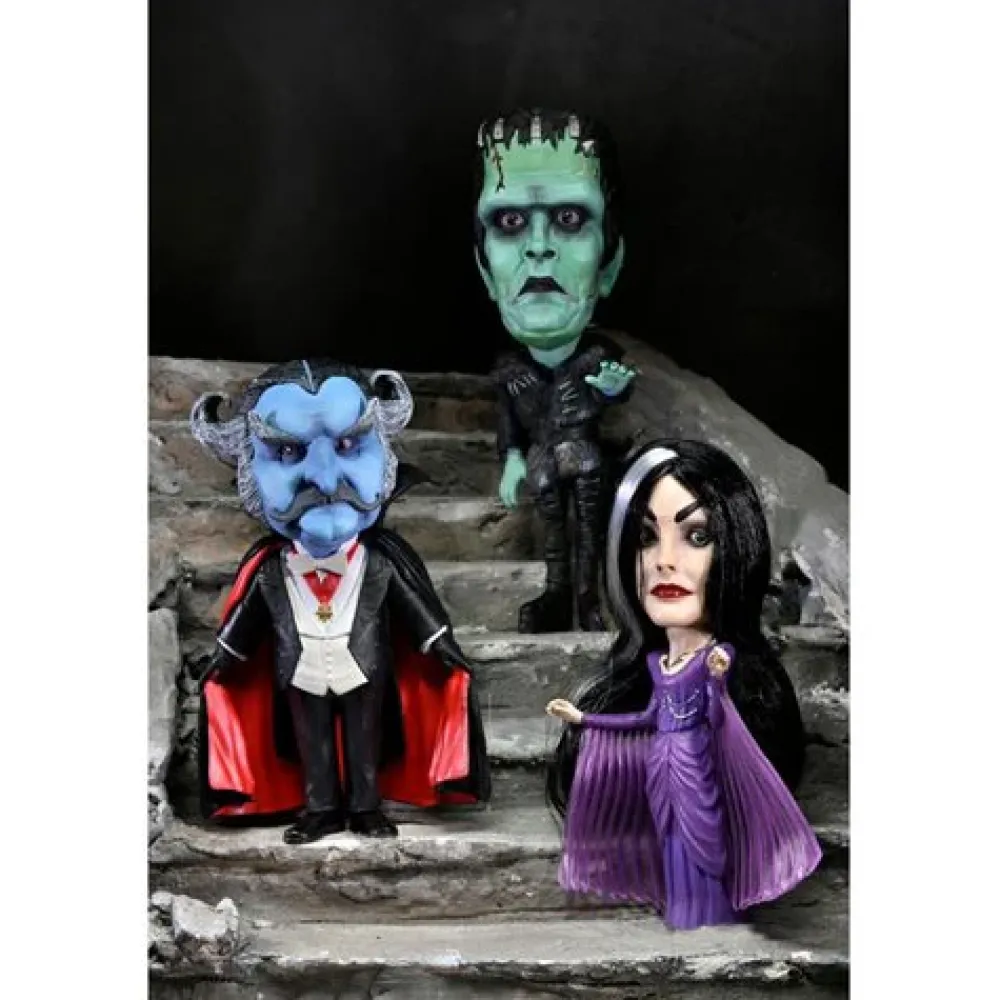 NECA Vinyl Figures*The Munsters Action Figure - Little Big Head Figures 3-Pack
