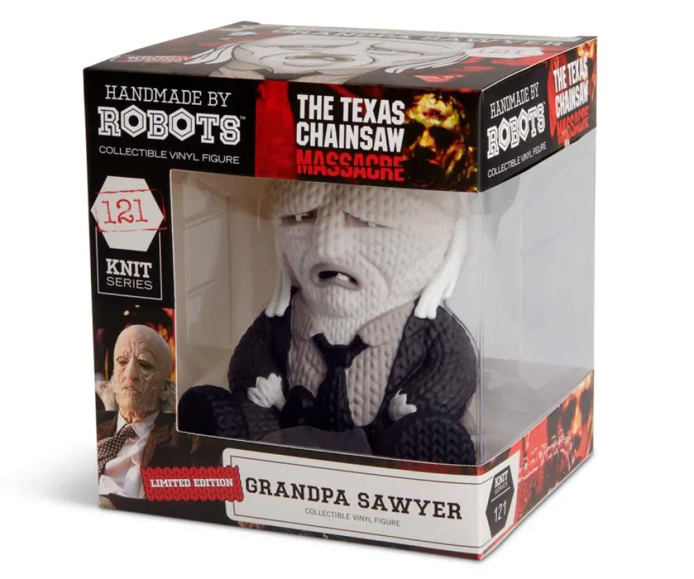 Handmade By Robots Vinyl Figures*The Texas Chainsaw Massacre Part Ii Grandpa Sawyer Figure