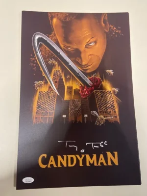 Nightmare Toys Prints*Tony Todd Autographed Candyman 11X17 Print (V4)