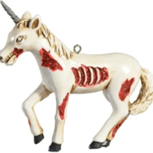 Horrornaments Ornaments*Undead Unicorn Horrornament