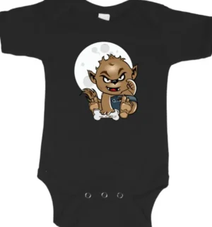 Spooky Baby Baby And Toddler Clothing*Wolfie Graphic Onesie Or Tee