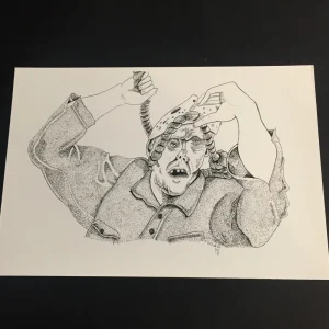 Pale Horse Art Studio Prints*8 X 6 Horror Art Print Part 3 Unmasked Jason