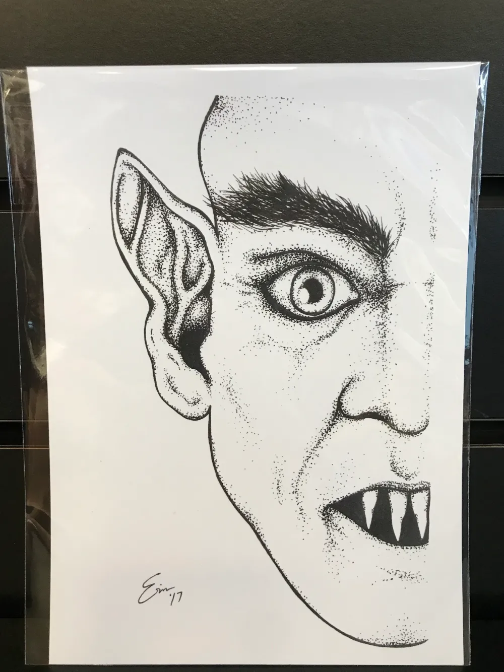 Pale Horse Art Studio Artwork*5X7 Horror Art Prints
